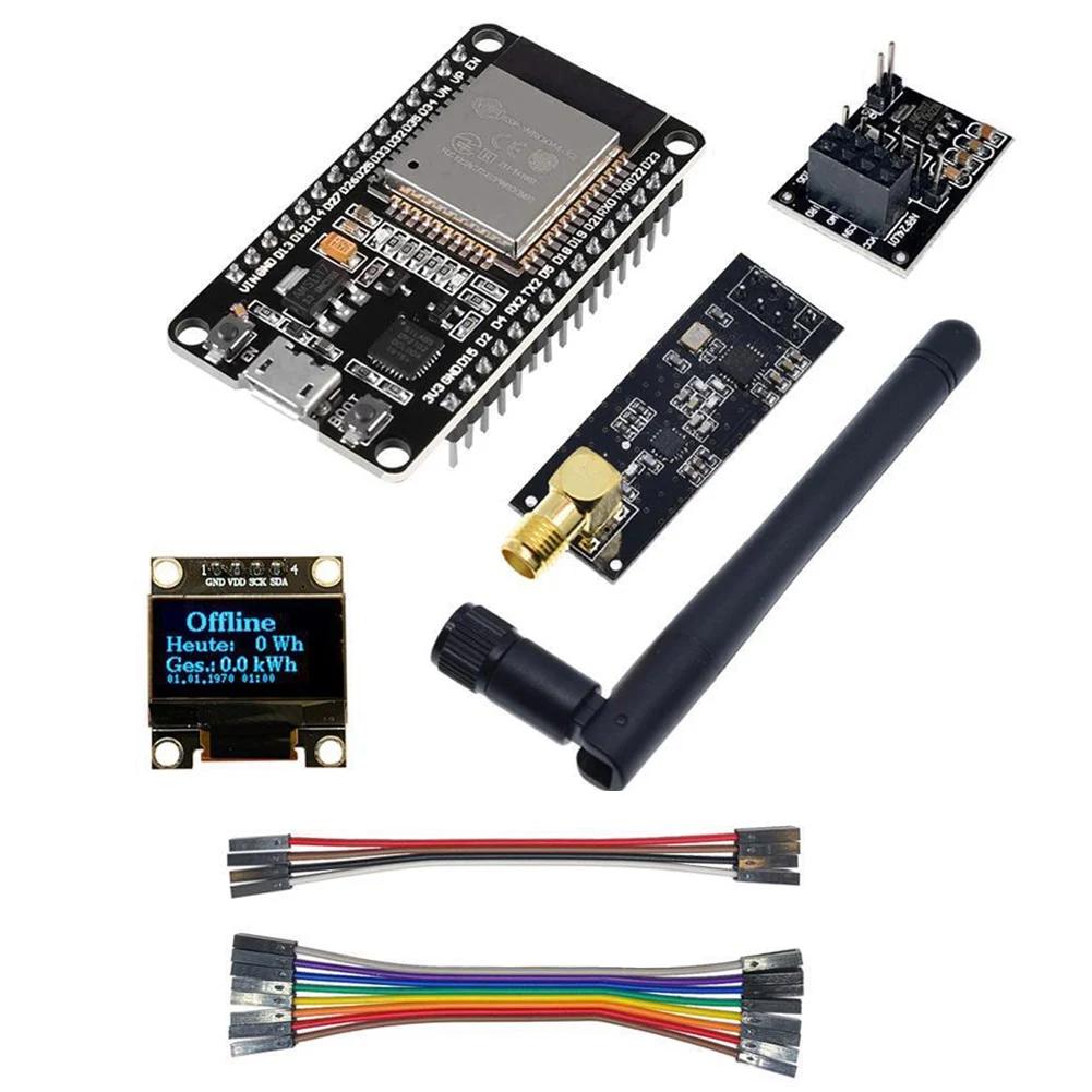 Hoymiles ɸ  OpenDTU DIY ŰƮ, SSD1306 ÷, ESP32  NRF24L01 ׳,   PV ͸